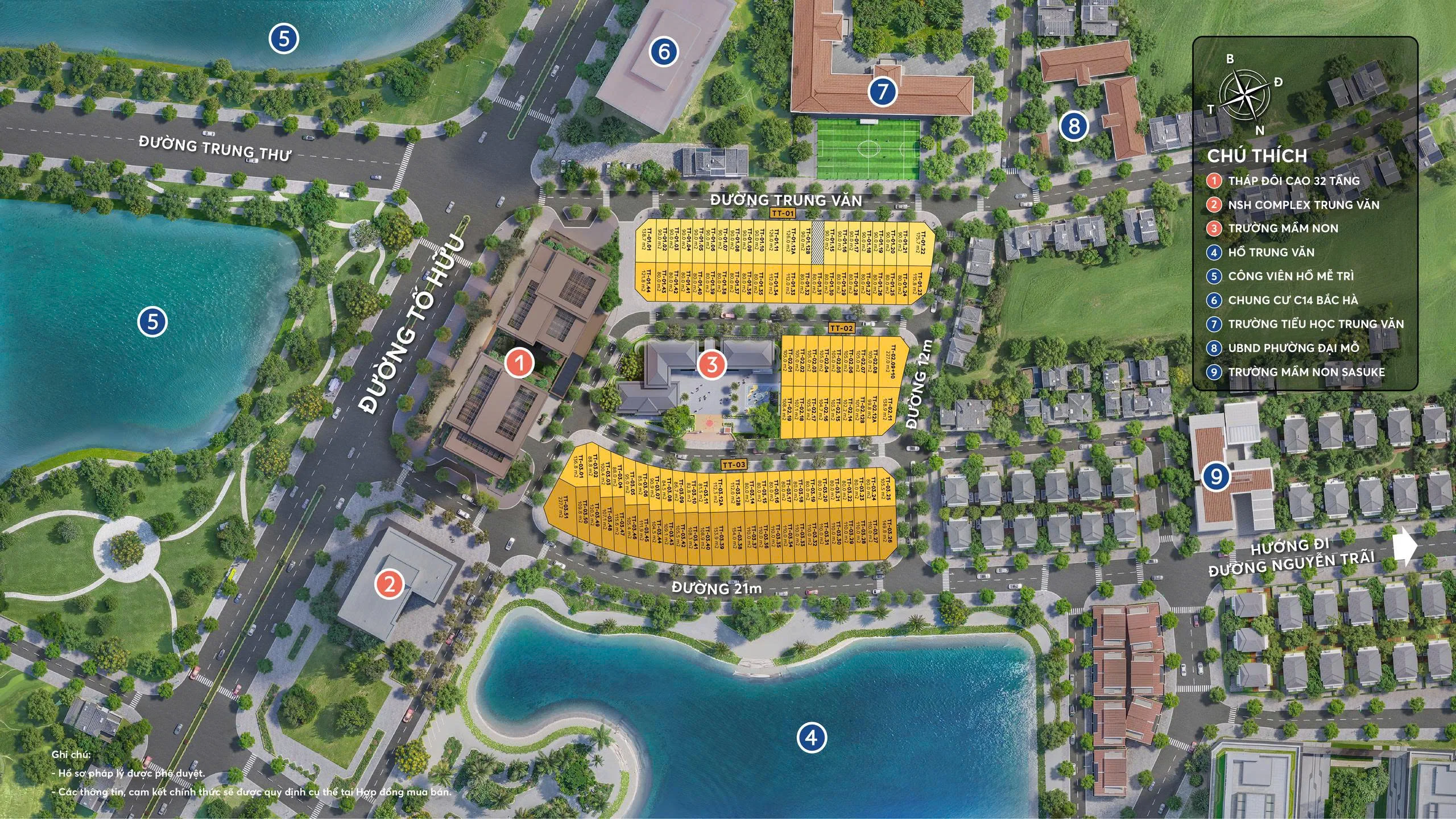 Mặt bằng Central Lakeside 1